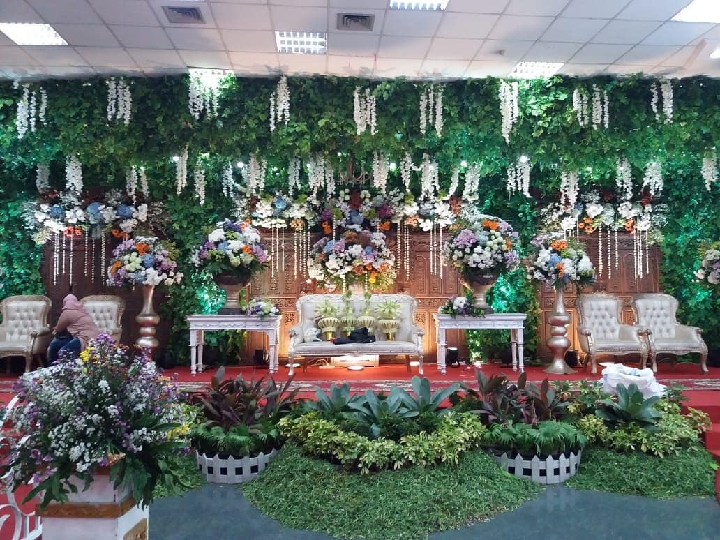 dekorasi pernikahan Duduk Sampeyan Gresik