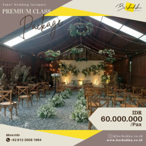 Paket Pernikahan Intimate - Premium Class